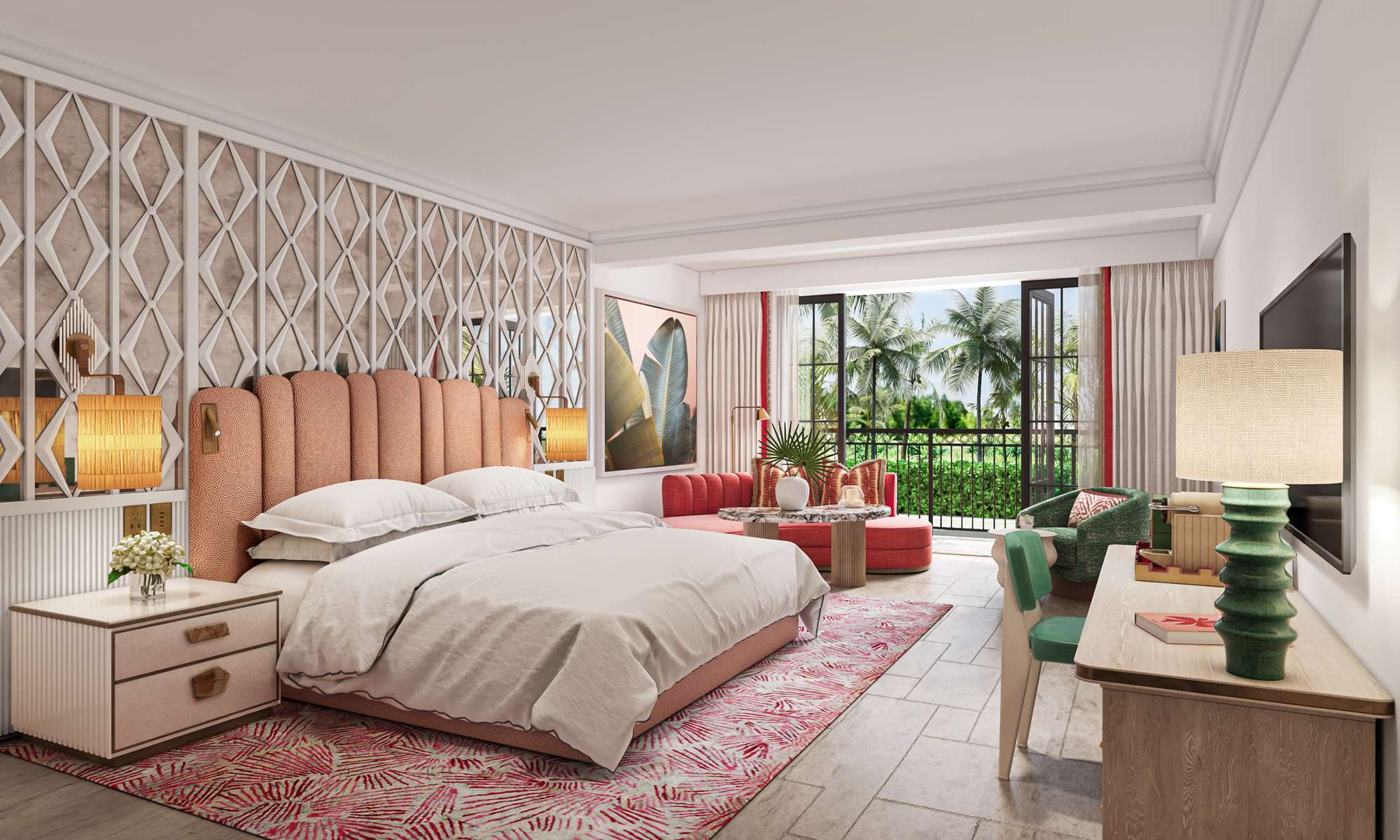 Premier King Bedroom - Palm House